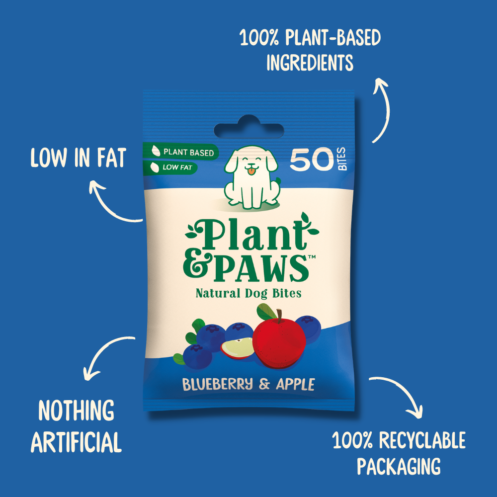 Blueberry and Apple Single Pack Natural Bites