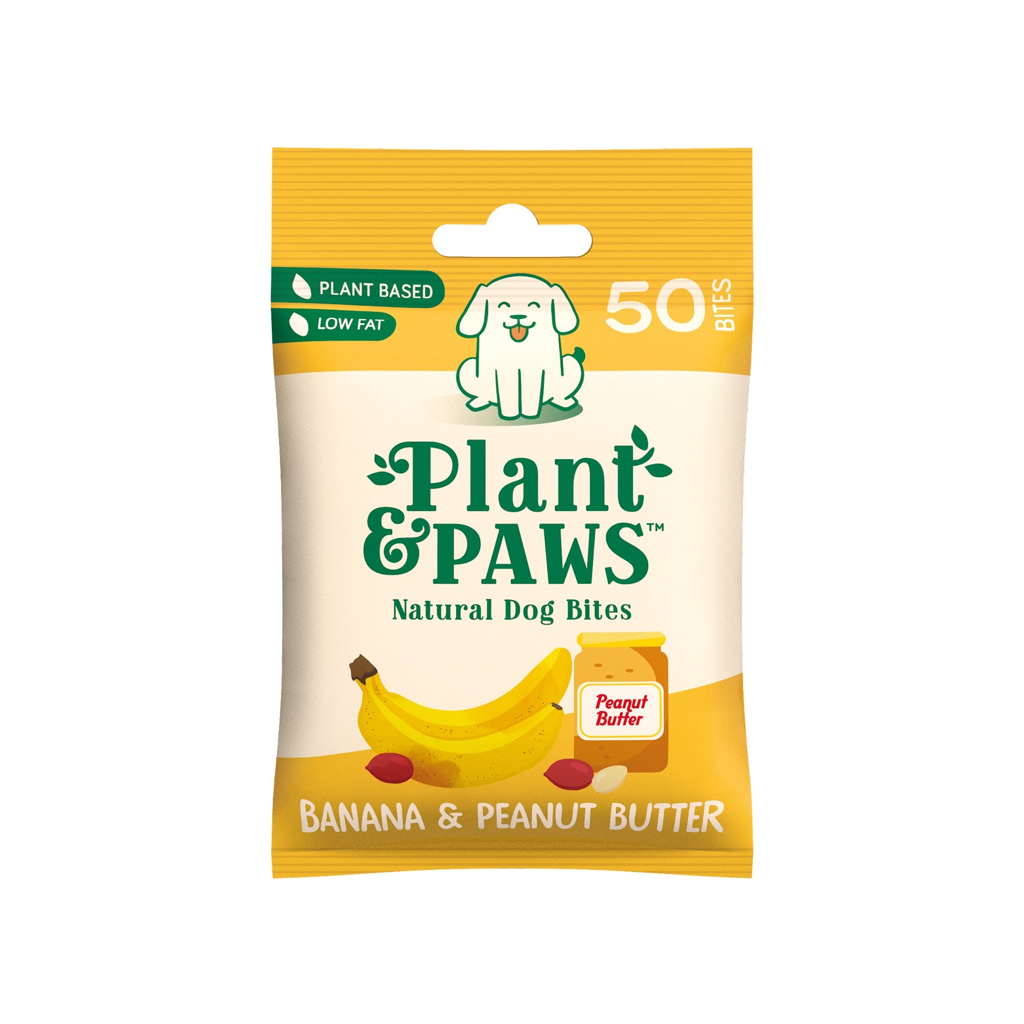 Wet noses dog outlet treats peanut butter banana