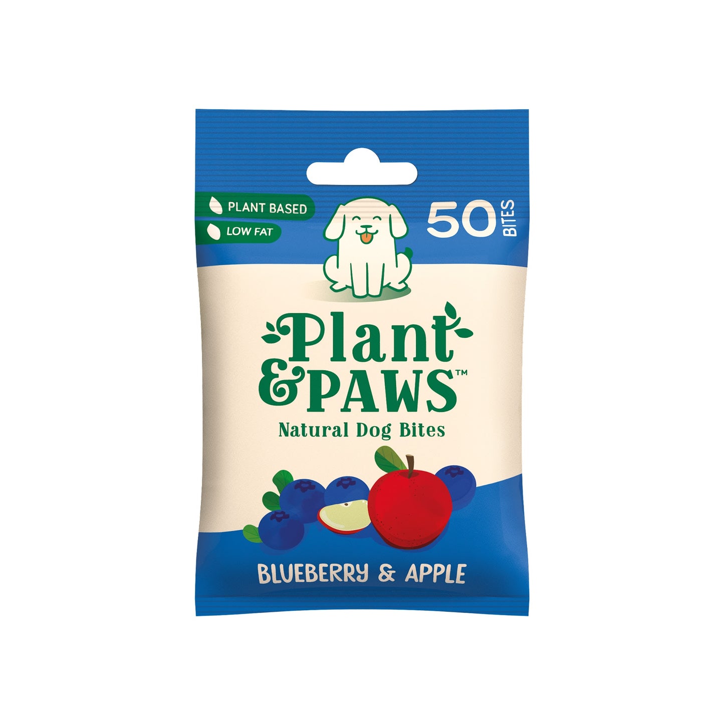 Blueberry and Apple Single Pack Natural Bites