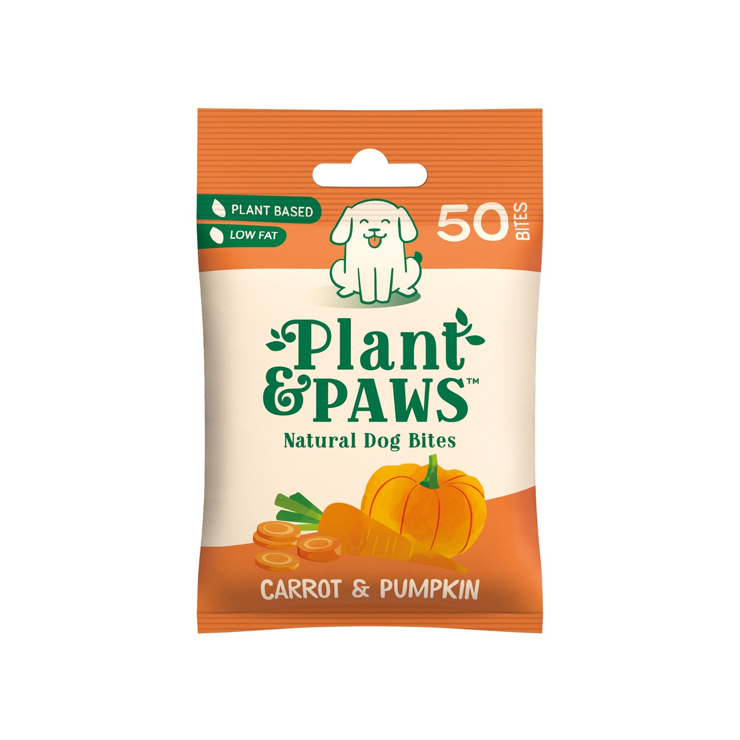 Carrot and Pumpkin Single Pack Natural Bites